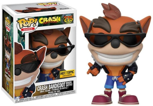 Funko POP! Games Crash Bandicoot #275 (Biker Outfit)