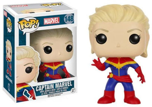 Funko POP! Marvel: Unmasked Captain Marvel