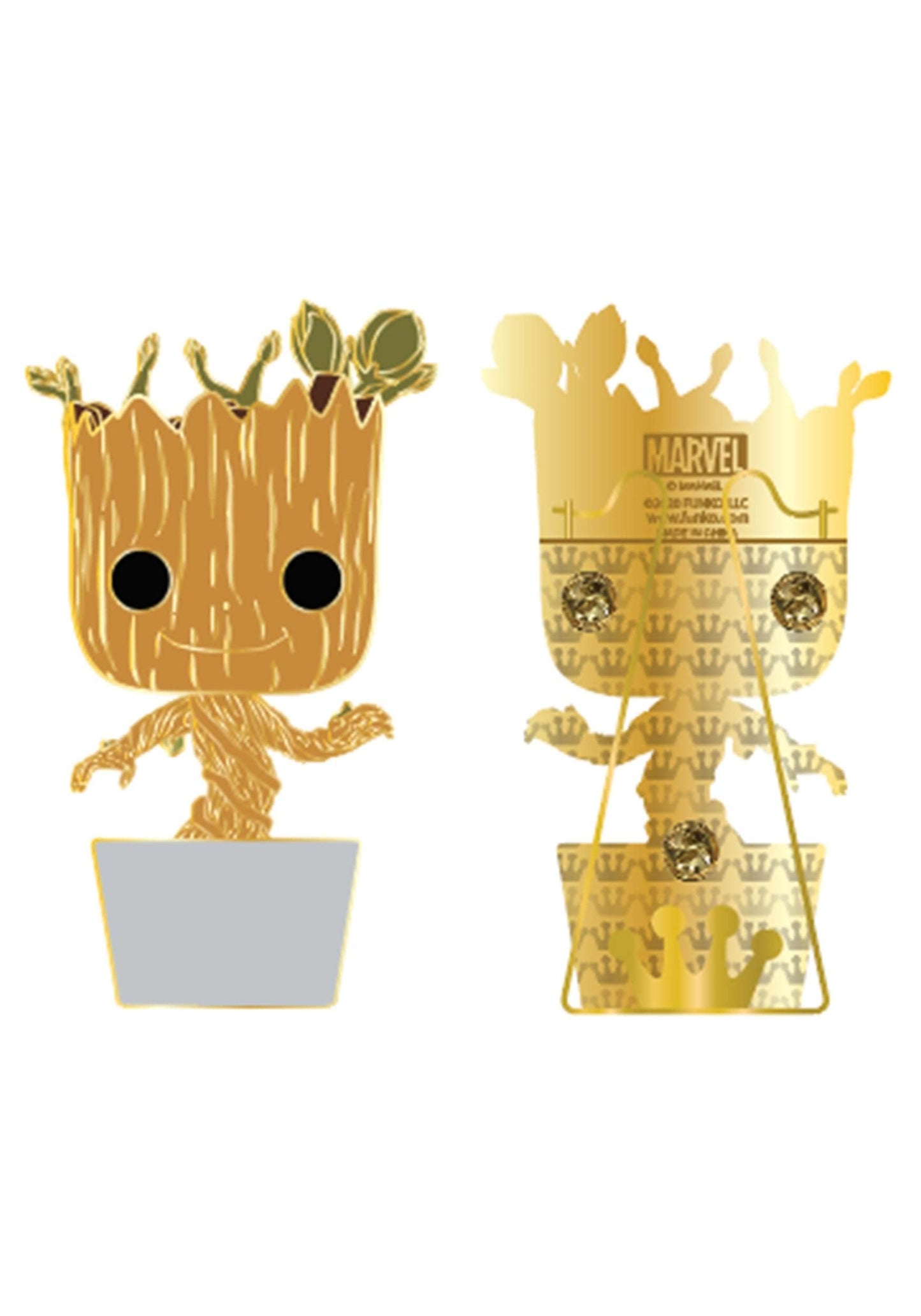 Funko POP! Pin Marvel CHASE Baby Groot (Dancing) #09