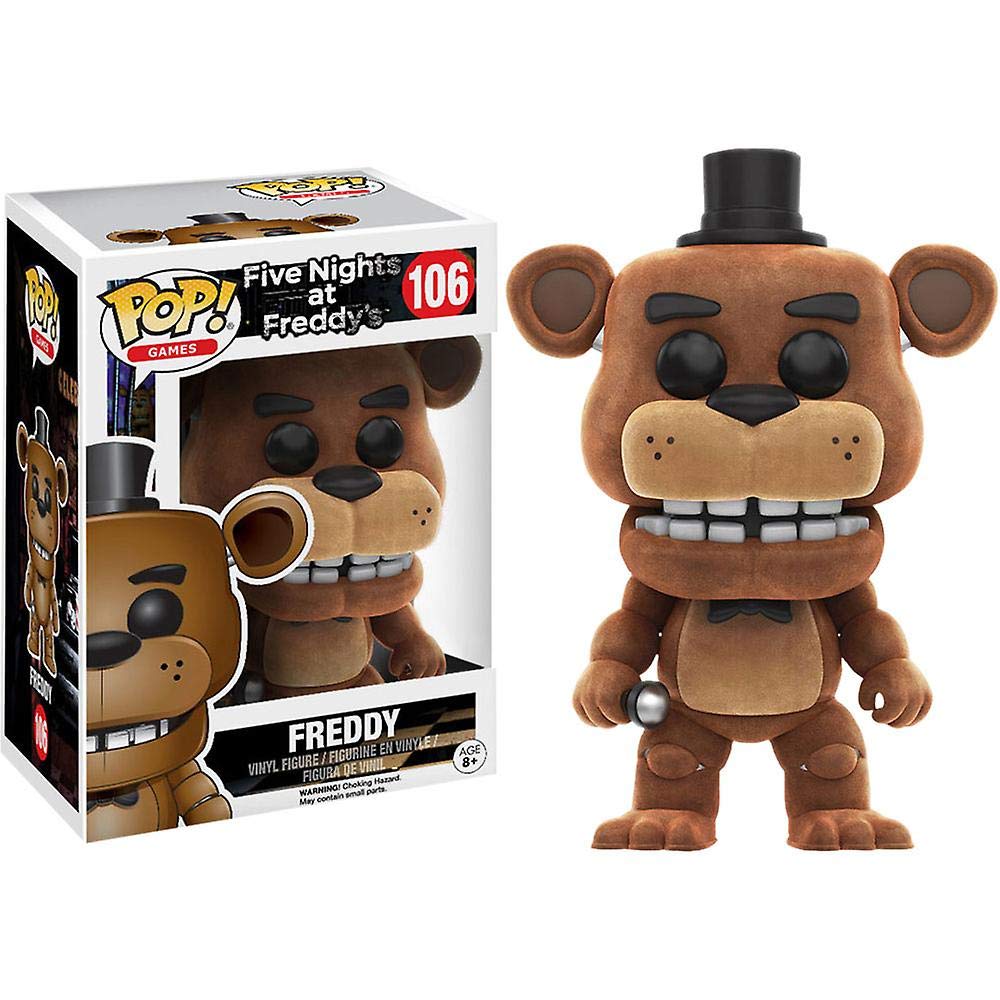 Funko POP! Games Five Nights at Freddy's Freddy [Flocked] B&N Exclusive