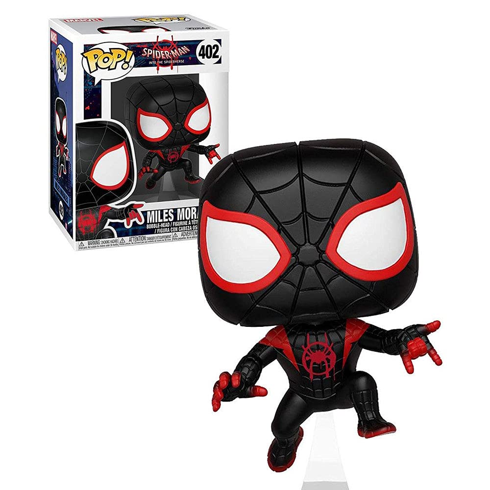 Funko POP! Marvel: Animated Spider-Man Movie - Miles Morales Spider-Man Translucent (Exclusive)