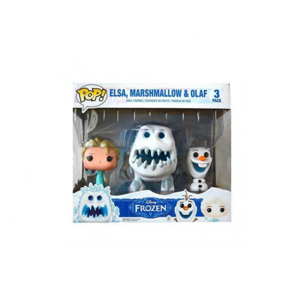 Funko POP! Disney Frozen Elsa, Marshmallow & Olafs #82