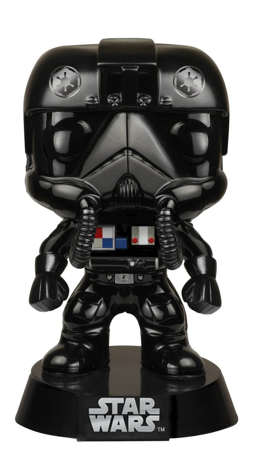 Funko POP! Star Wars Black Chrome Tie-Fighter Pilot NYCC Exclusive