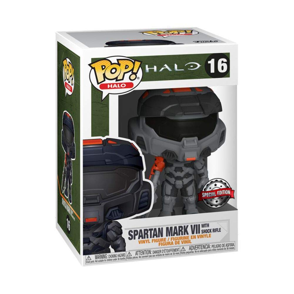 Funko POP! Halo Spartan Mark VII 7 with Shock Rifle Exclusive