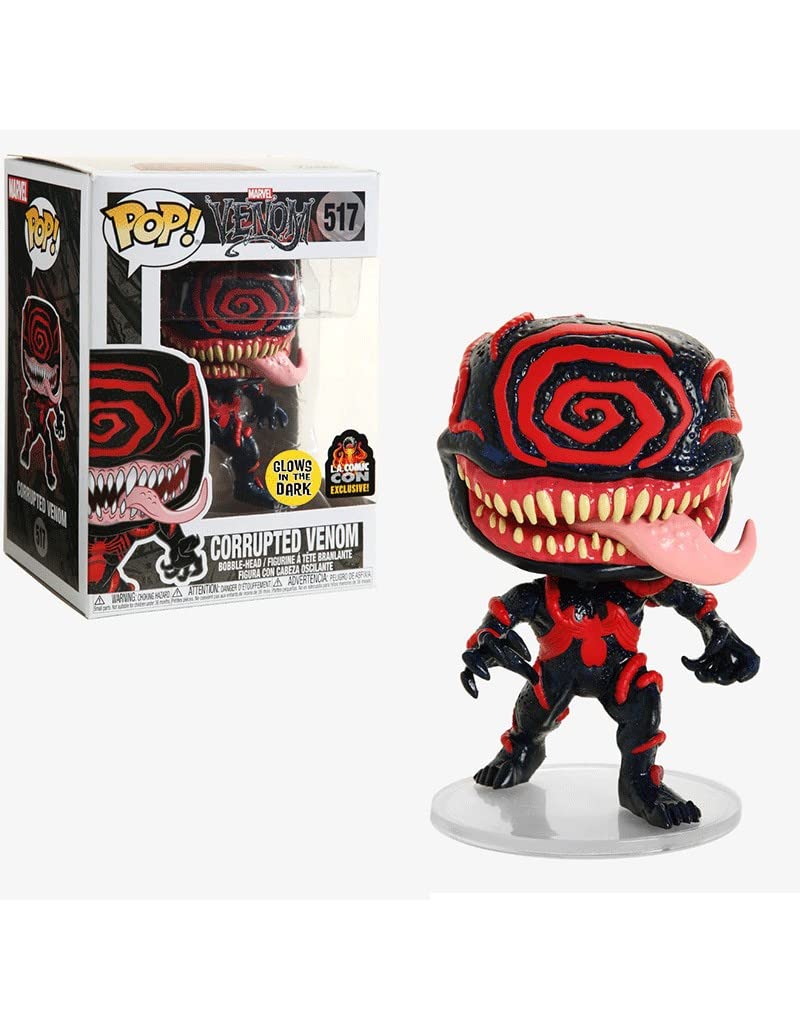 Funko POP! Marvel Venom Corrupted Venom [Glows in the Dark] L.A. Comic Con Exclusive