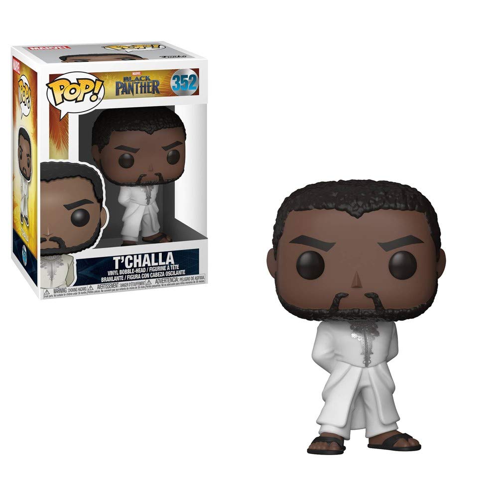 Funko POP! Marvel Black Panther T'Challa #352 [White Robe]