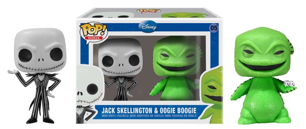 Funko POP! Minis Disney Jack Skellington and Oogie Boogie