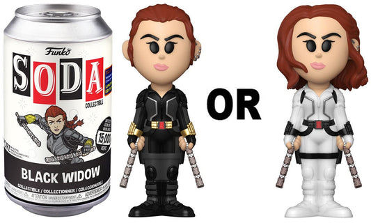 Funko Soda Vinyl Black Widow Figure Marvel WonderCon 2021 Exclusive