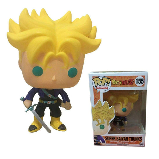 Funko POP! Dragonball Z Super Saiyan Trunks #155 NYCC Limited Edition Sticker