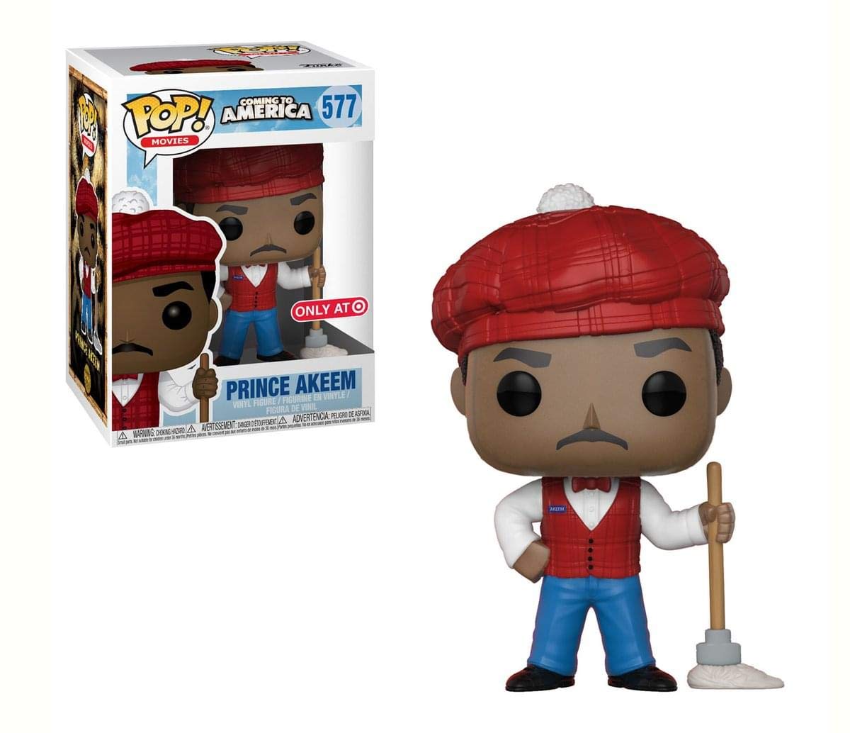 Funko POP! Movies Coming to America Prince Akeem #577 [McDowell's] Exclusive