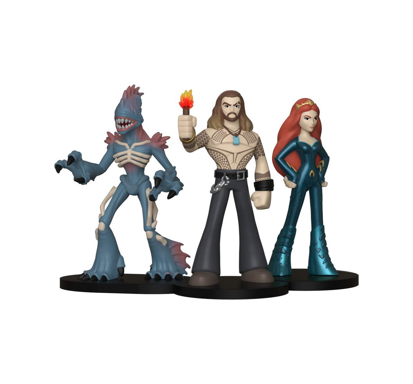 Funko Hero World - Aquaman Movie [Series 8] - Trench Creature / Arthur Curry / Mera [3 Pack] - Target Exclusive