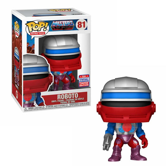 Funko POP! Retro Toys Masters of the Universe Roboto #81 Toy Tokyo Exclusive