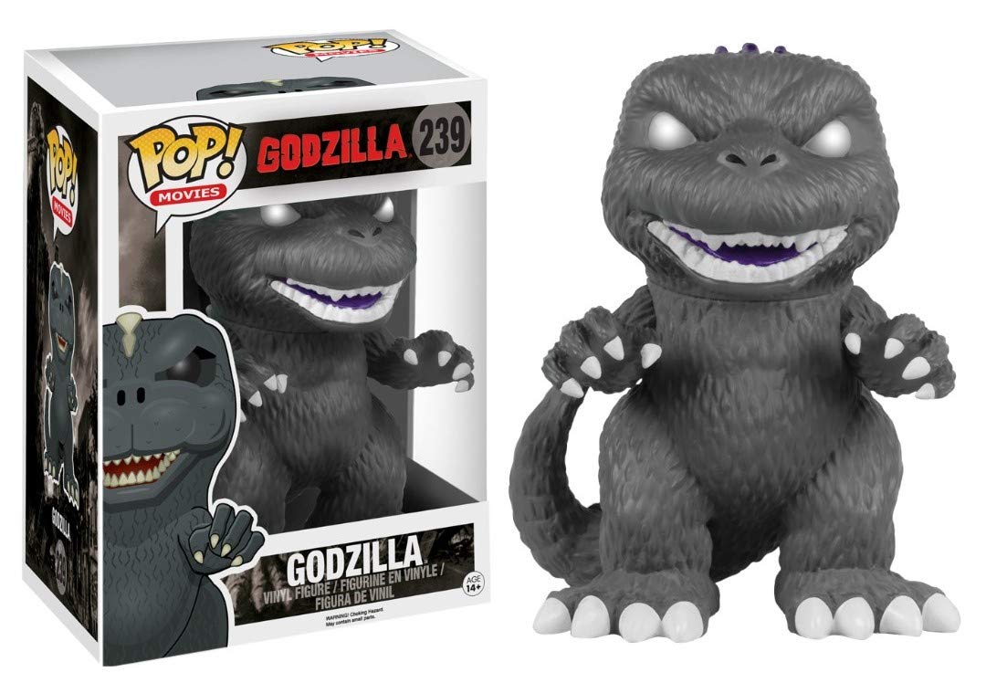 Funko POP! Movies Godzilla #239 [Black & White, Purple Back] Exclusive