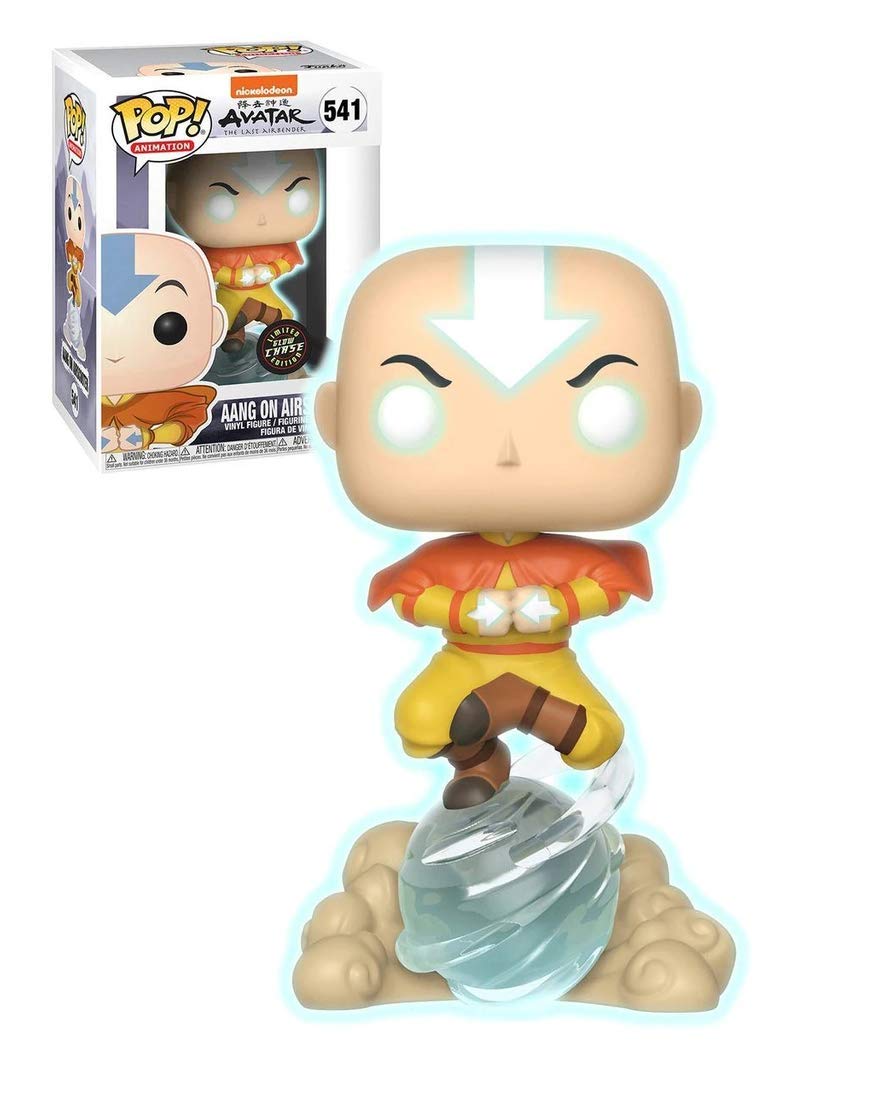 Funko POP! Avatar The Last Airbender Aang on Airscooter Glow in The Dark GITD Chase Special Edition Sticker