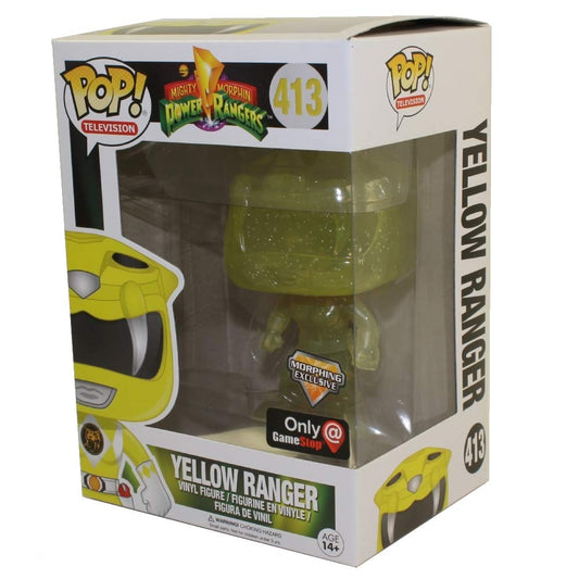 Funko POP! Television Mighty Morphin Power Rangers Yellow Ranger #413 [Morphing] Exclusive