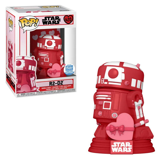 Funko POP! Star Wars: Valentines - R2-D2 with Heart Exclusive
