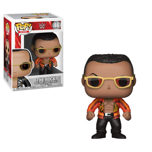 Funko POP! WWE The Rock #46 [Orange Jacket] (Styles May Vary)