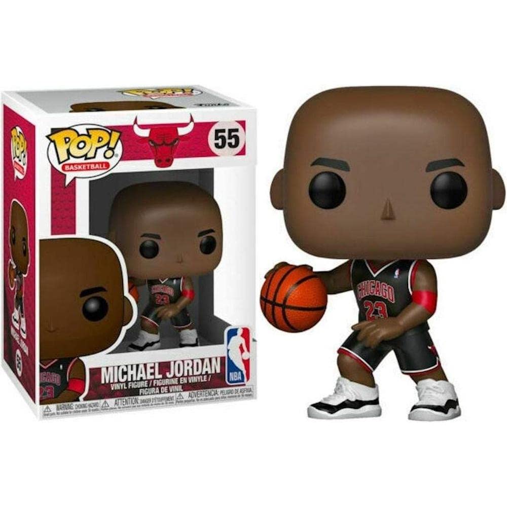 Funko POP! Basketball Chicago Bulls Michael Jordan #55 [Black Alternate Jersey] Exclusive