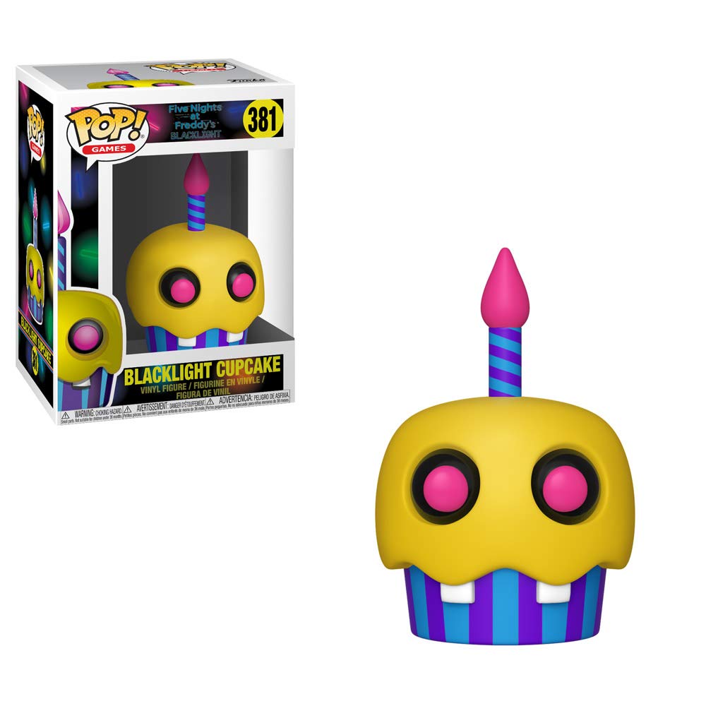 Funko POP! Five Nights at Freddy's Blacklight Cupcake Exclusive Vinyl Figure