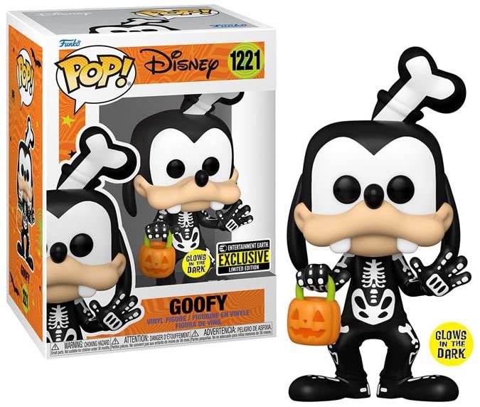 Funko POP! Disney Goofy #1221 [Skeleton, Glows in the Dark] Exclusive