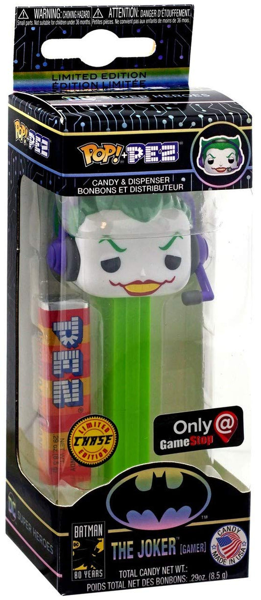 Funko POP! Pez DC Super Heroes - The Joker Gamer Chase Exclusive Dispenser