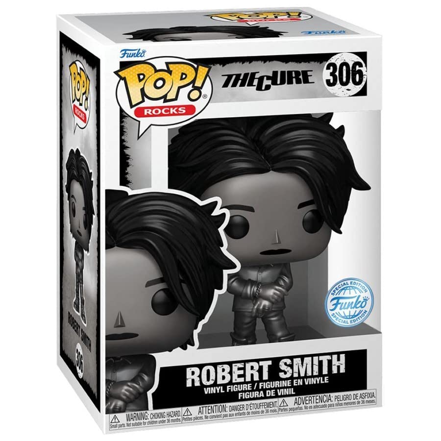 Funko POP! Rocks The Cure - Robert Smith #306 [Matte Black] Exclusive