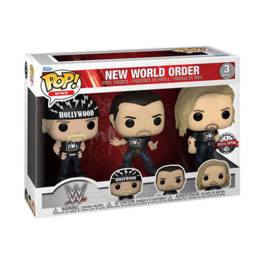 Funko POP! WWE NWO New World Order Hulk Hogan Scott Hall Kevin Nash 3-Pack Exclusive