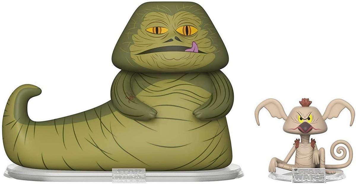 Funko Vynl: Star Wars - Jabba & Salacious Crumb Collectible Figure, Multicolor