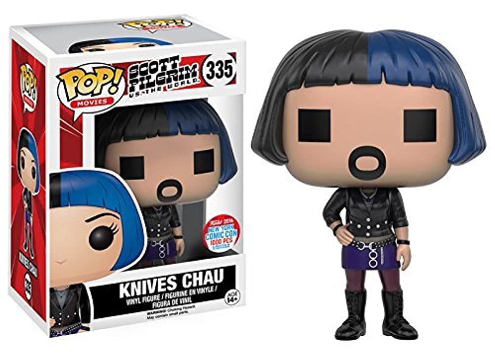 Funko POP! Movies Scott Pilgrim Saves the World Knives Chau LE 1000 2016 NYCC Exclusive