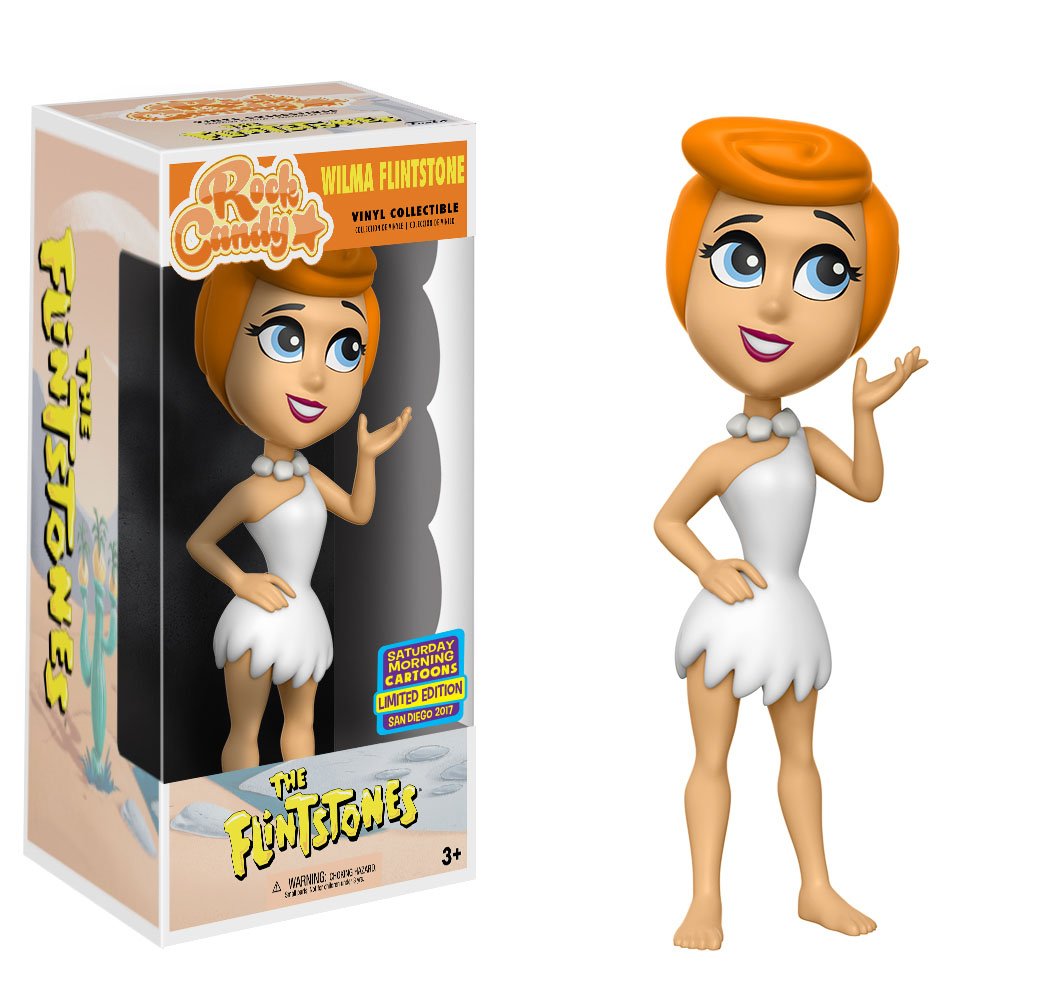 Funko Rock Candy Flintstones Wilma - San Diego Exclusive 2017 Saturday Morning Cartoons