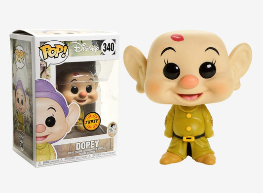 Funko POP! Disney Snow White 80th Anniversary CHASE Dopey #340 [Kisses]