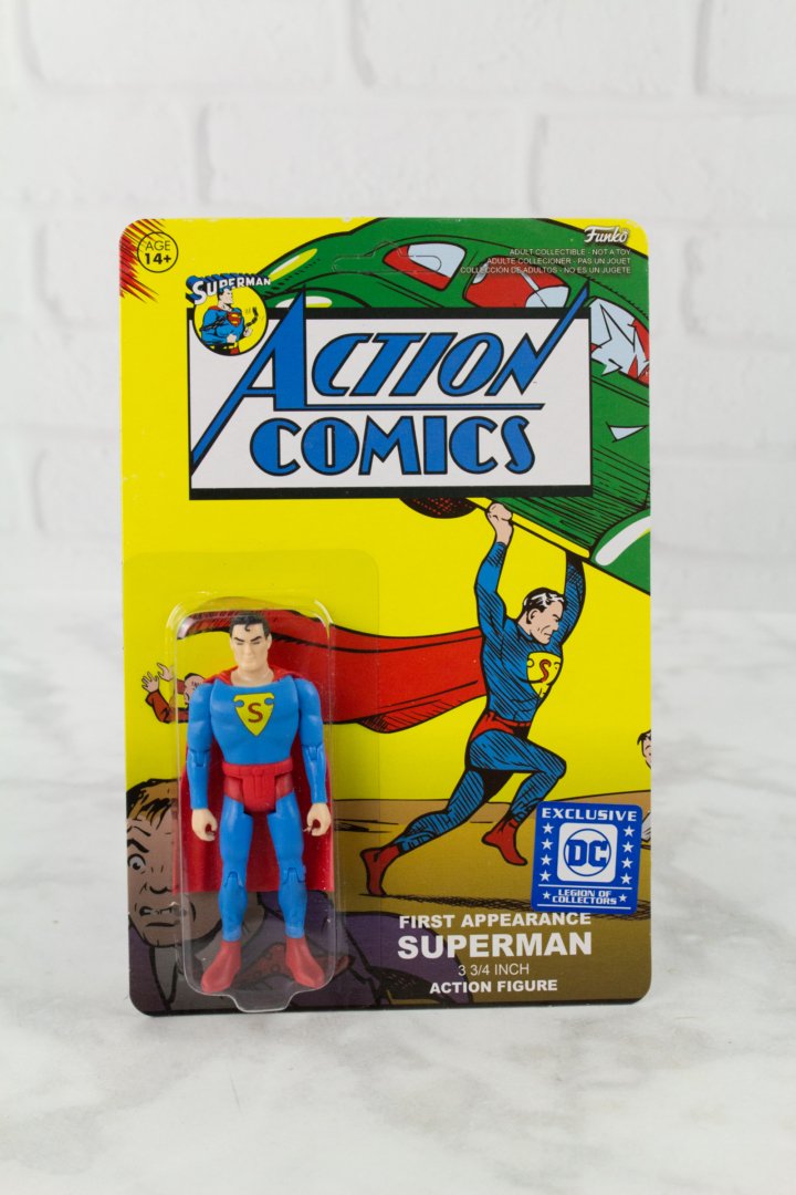 Funko Superman Action Comics First Appearance Action Figure Legion of Collectors