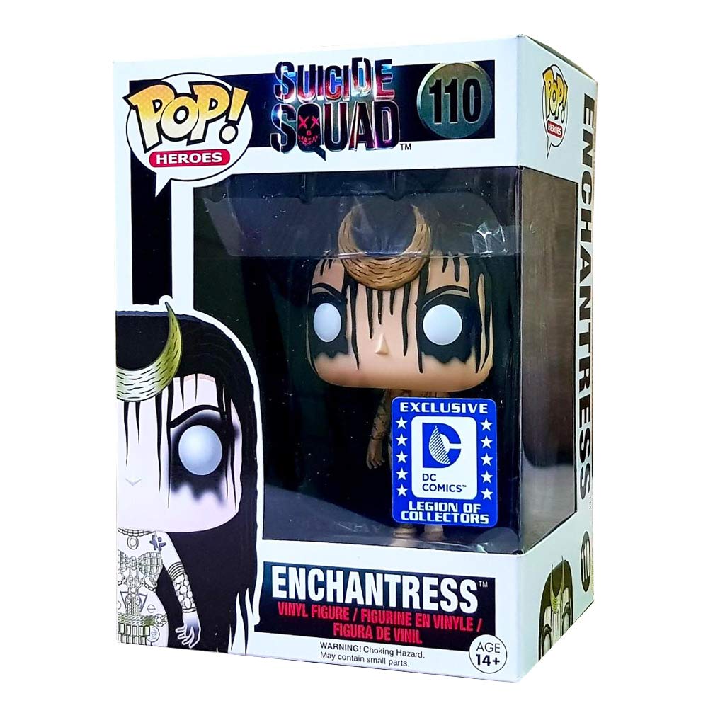 Funko POP! Heroes Suicide Squad Enchantress #110 Legion of Collectors Exclusive