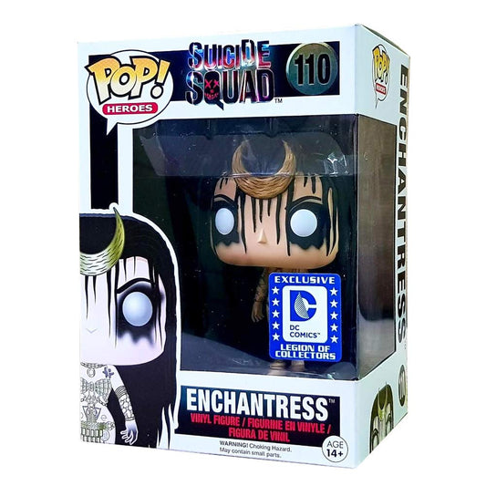 Funko POP! Heroes Suicide Squad Enchantress #110 Legion of Collectors Exclusive