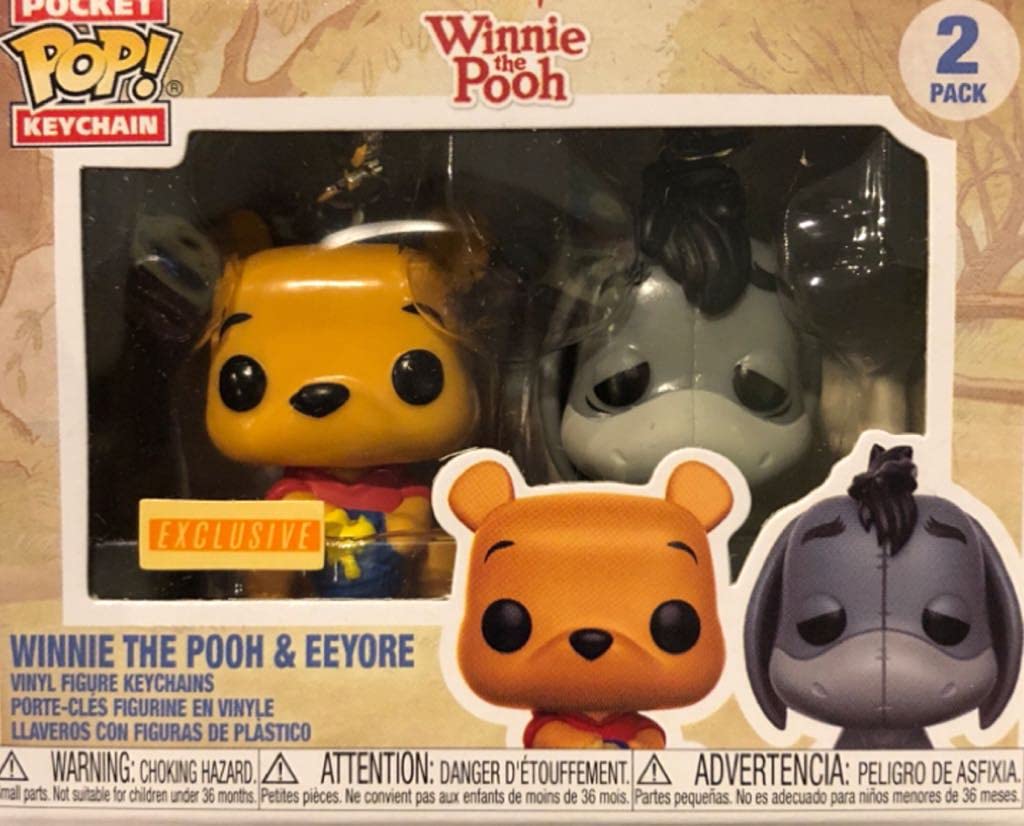 Funko Pocket POP! Keychain Winnie the Pooh & Eeyore 2-Pack Exclusive