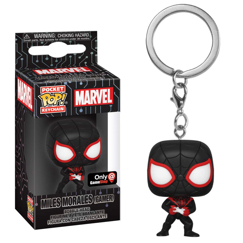 Funko Pocket POP! Keychain Marvel Miles Morales [Gamer] Exclusive