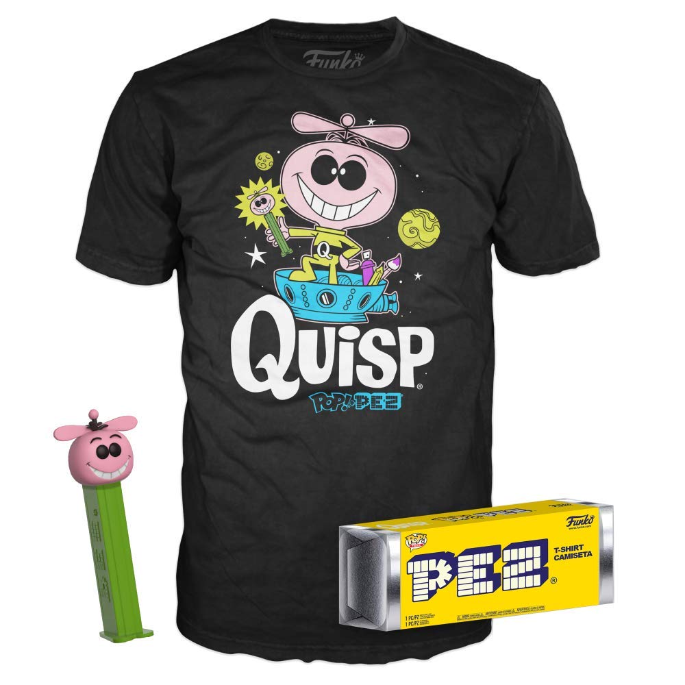 Funko POP! PEZ Quisp with Xtra Large T-Shirt Bundle