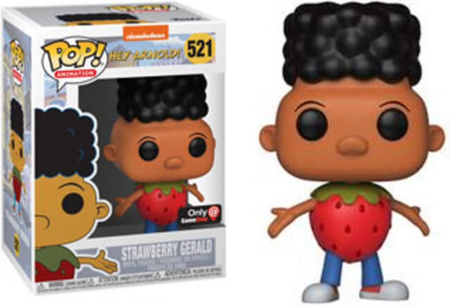 Funko POP! Hey Arnold! Strawberry Gerald Exclusive