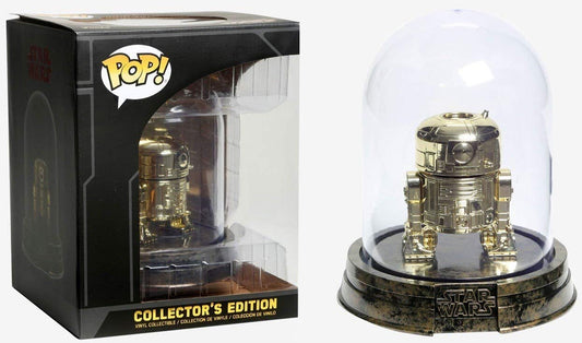 Funko POP! Star Wars Gold R2 D2 Hot Topic Exclusive