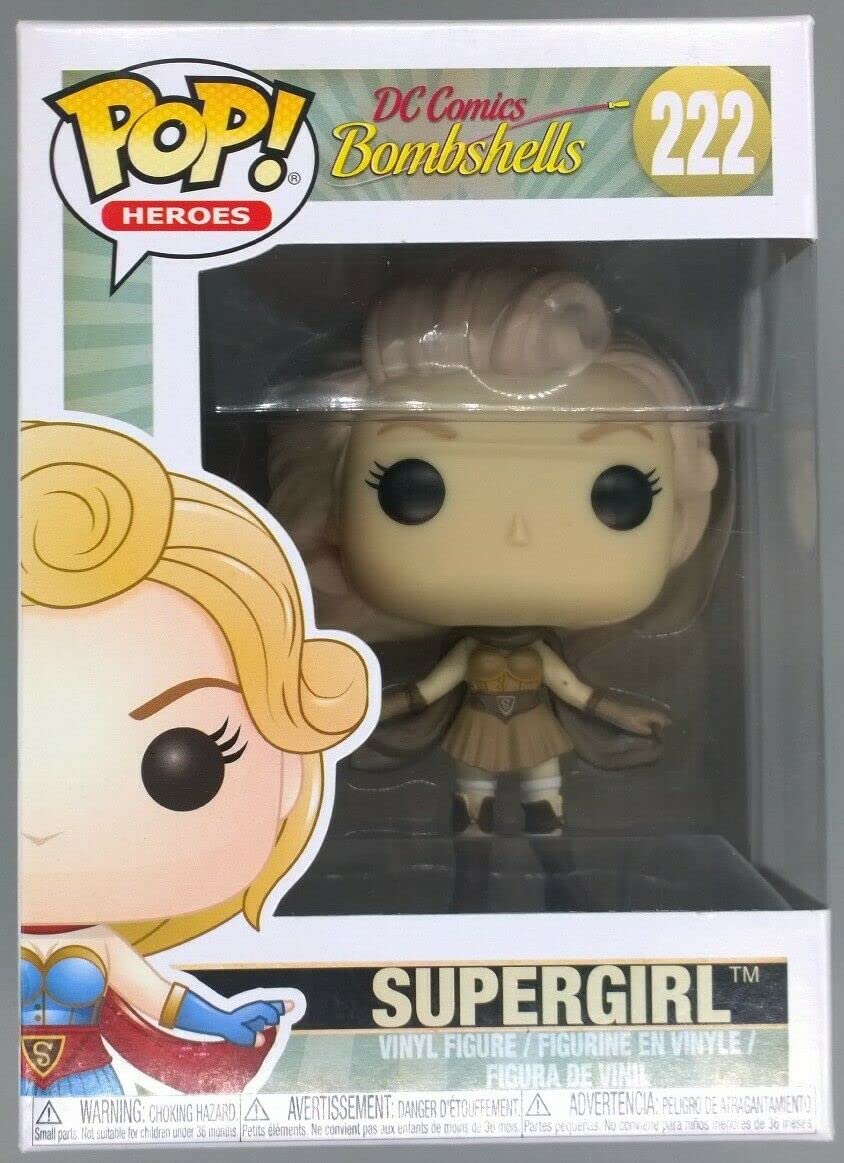 Funko POP! Heroes DC Comics Bombshells Supergirl #222 [Sepia Tone] Barnes and Noble Exclusive