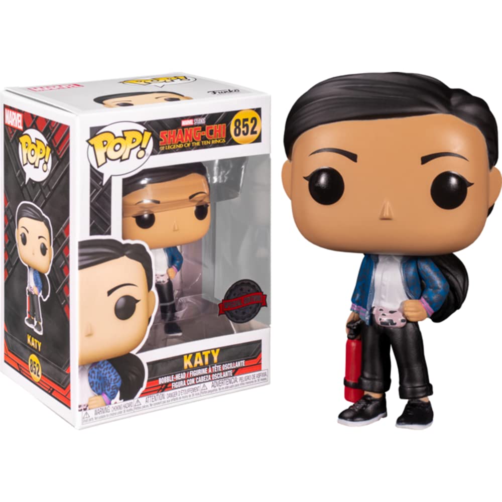 Funko POP! Marvel Shang-Chi and The Legend of The Ten Rings - Katy with Fire Extinguisher #852 Exclusive [POP! Protector]