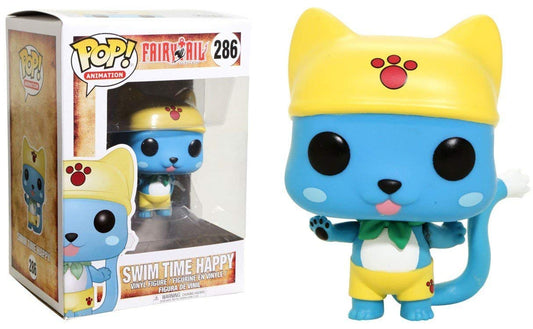 Funko POP! Animation Fairy Tail Swim Time Happy #286 Hot Topic Exclusive