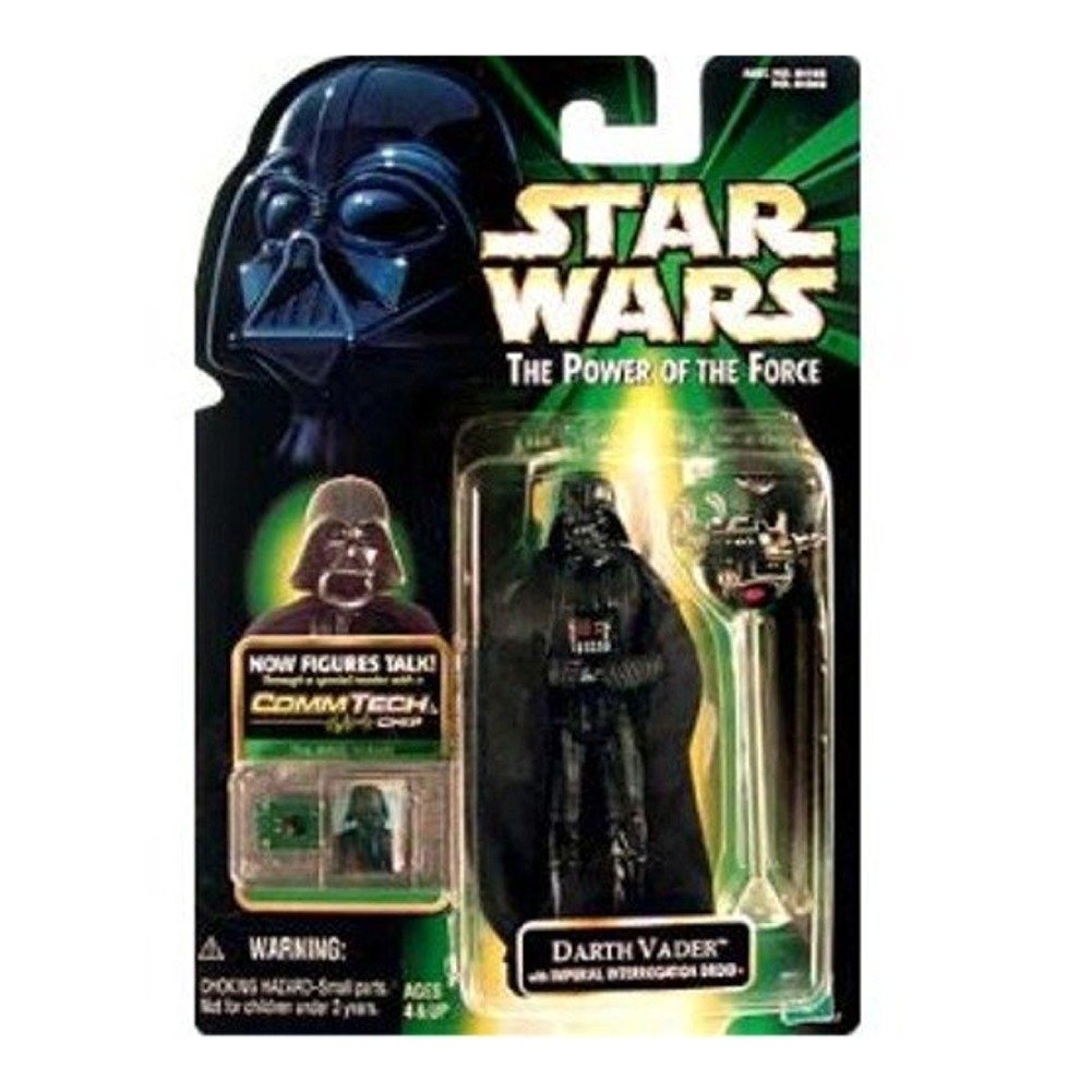 Star Wars Power of the Force CommTech Darth Vader Action Figure