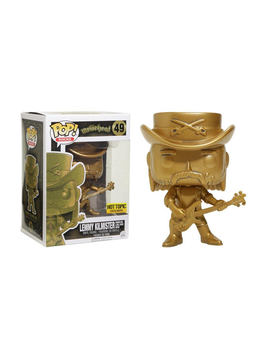 Funko POP! Rocks Motorhead Lemmy Kilmister #49 Ltd. 5,000 (Gold Edition)