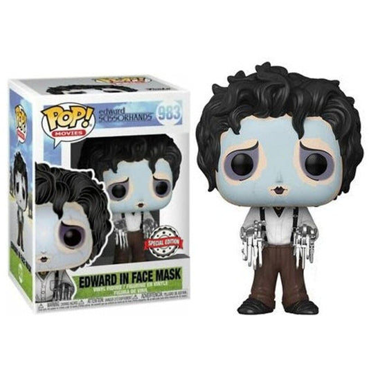 Funko POP! Movies Edward Scissorhands - Edward In Face Mask #983 Exclusive