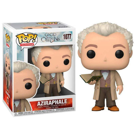 Funko POP! Television Good Omens Aziraphale #1077 [Book] (Styles May Vary)