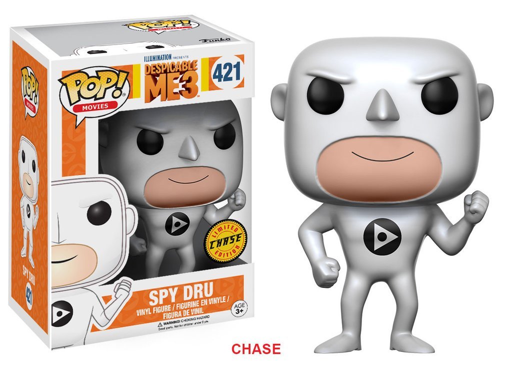 Funko POP! Movies Despicable Me 3 CHASE Spy Dru #421