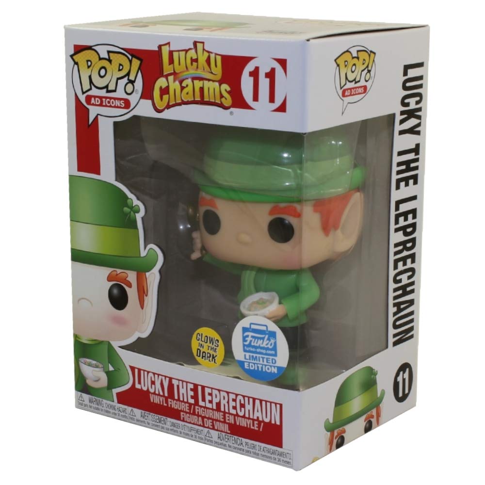 Funko POP! Ad Icons Lucky Charms Glow in The Dark Lucky The Leprechaun