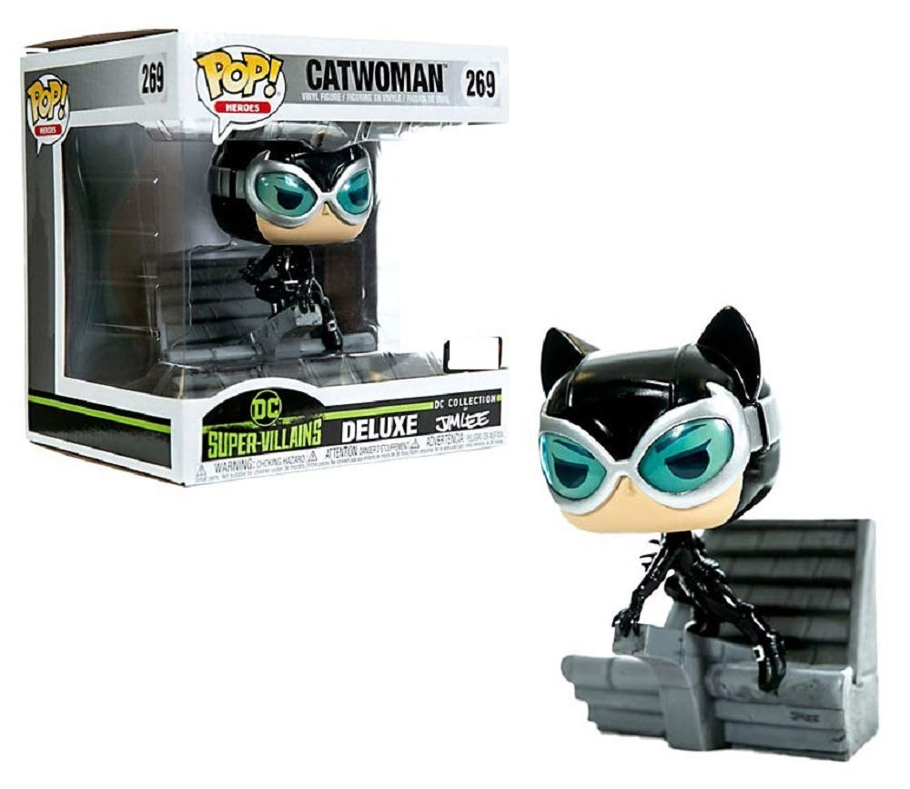 Funko POP! DC Super Villains Catwoman Deluxe Hush Jim Lee Exclusive