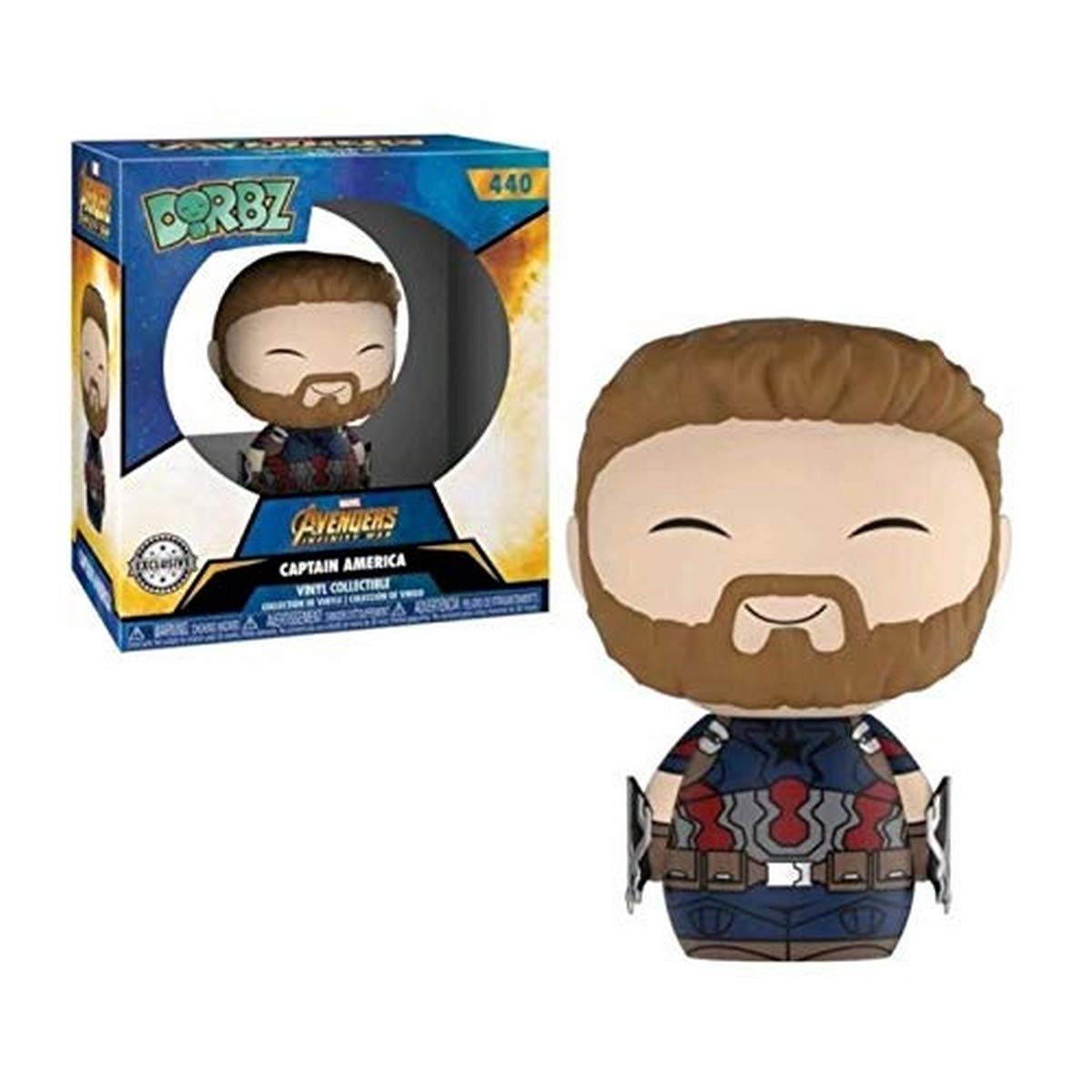 Funko Dorbz Marvel: Avengers Infinity War - Captain America with Weapons
